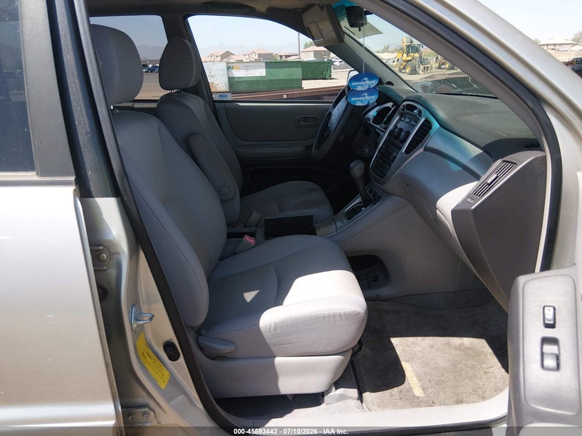 2005 Toyota Highlander VIN JTEDP21A150091038 IAAI salvage auction — NORMAL WEAR, Clear-Dealer Only (Arizona), sold $25 on 2026-07-21 (photo 5)