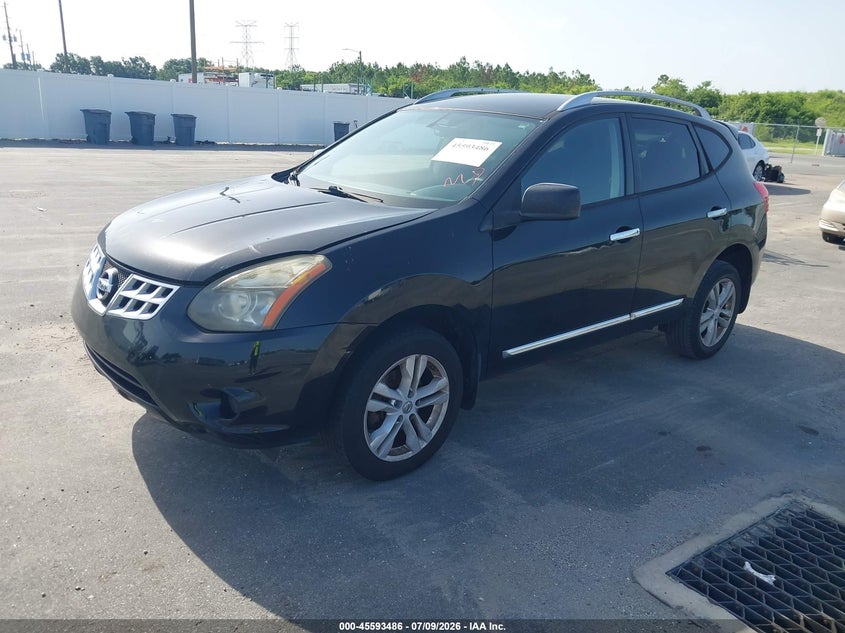 2015 Nissan Rogue VIN JN8AS5MT6FW654768 IAAI salvage auction — NORMAL WEAR, Clear (Florida), sold $350 on 2026-07-29 (photo 2)
