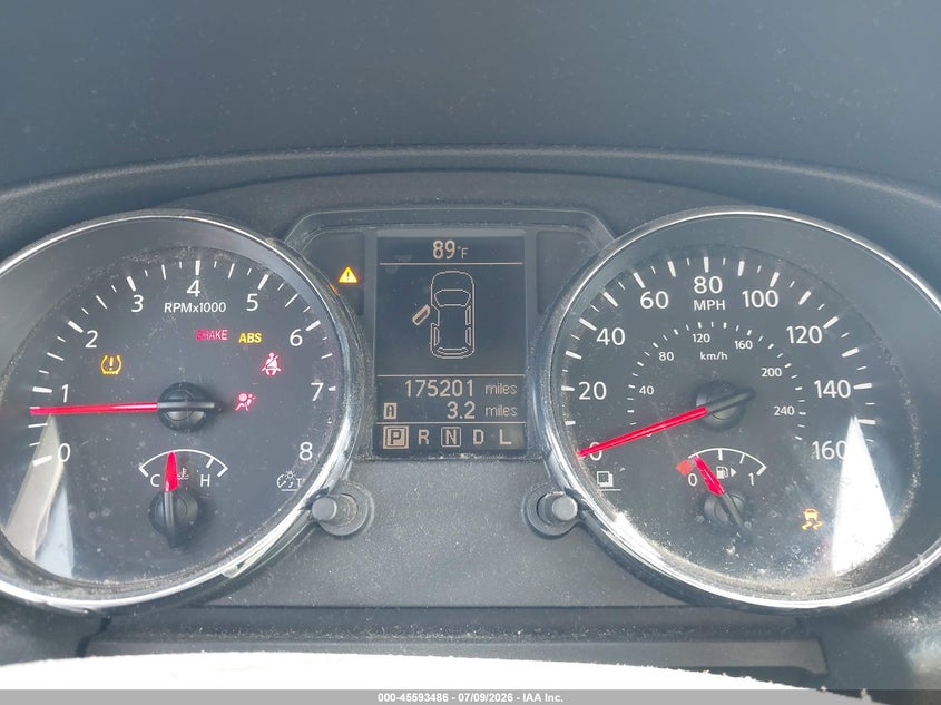 2015 Nissan Rogue VIN JN8AS5MT6FW654768 IAAI salvage auction — NORMAL WEAR, Clear (Florida), sold $350 on 2026-07-29 (photo 7)