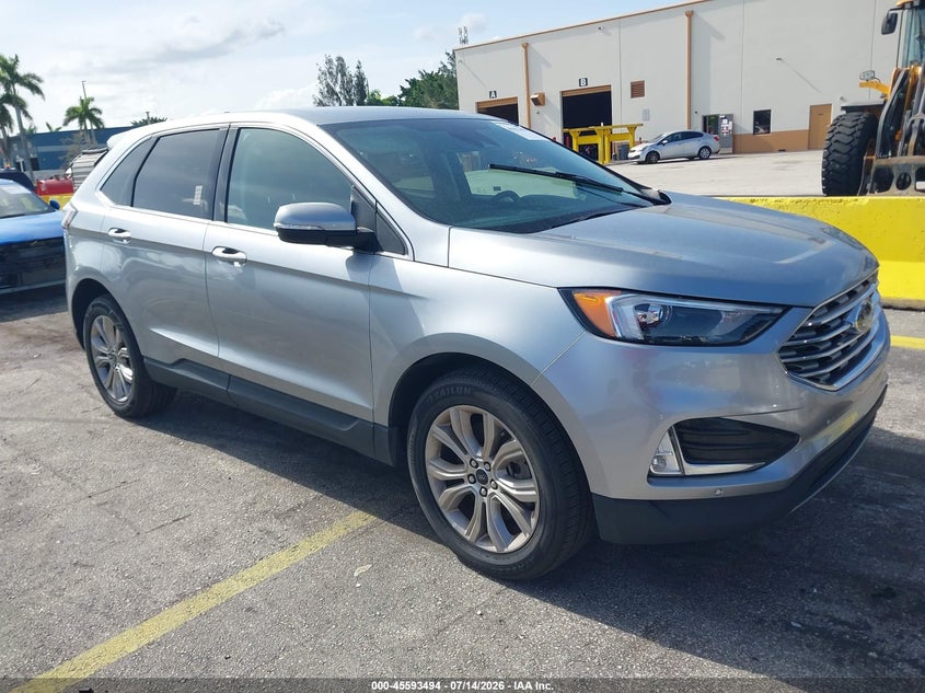 2024 Ford Edge VIN 2FMPK4K96RBA52493 IAAI salvage auction — SIDE, Enterprise Vehicles Clear Only (Florida), sold $9,700 on 2026-07-16 (photo 1)