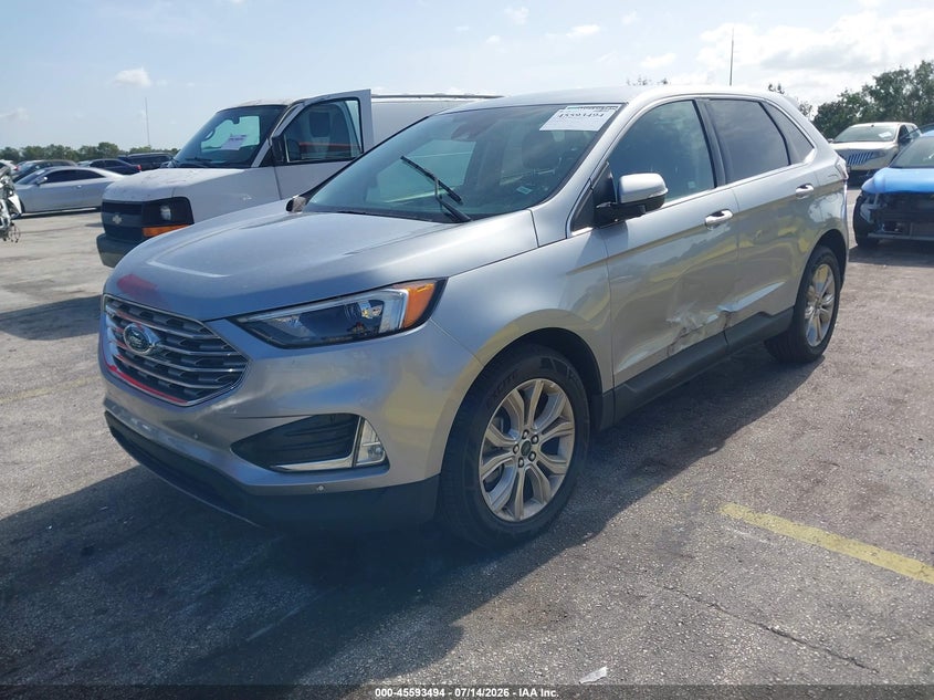 2024 Ford Edge VIN 2FMPK4K96RBA52493 IAAI salvage auction — SIDE, Enterprise Vehicles Clear Only (Florida), sold $9,700 on 2026-07-16 (photo 2)