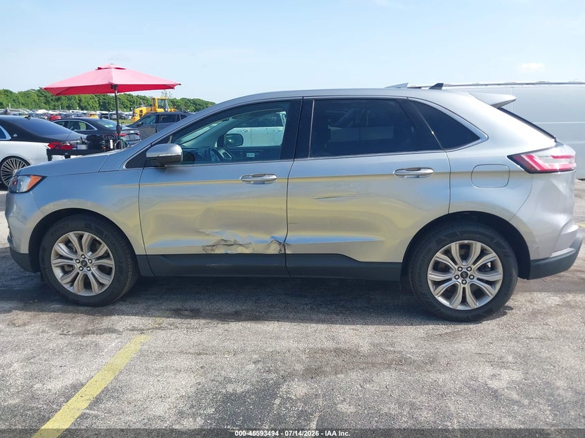 2024 Ford Edge VIN 2FMPK4K96RBA52493 IAAI salvage auction — SIDE, Enterprise Vehicles Clear Only (Florida), sold $9,700 on 2026-07-16 (photo 6)