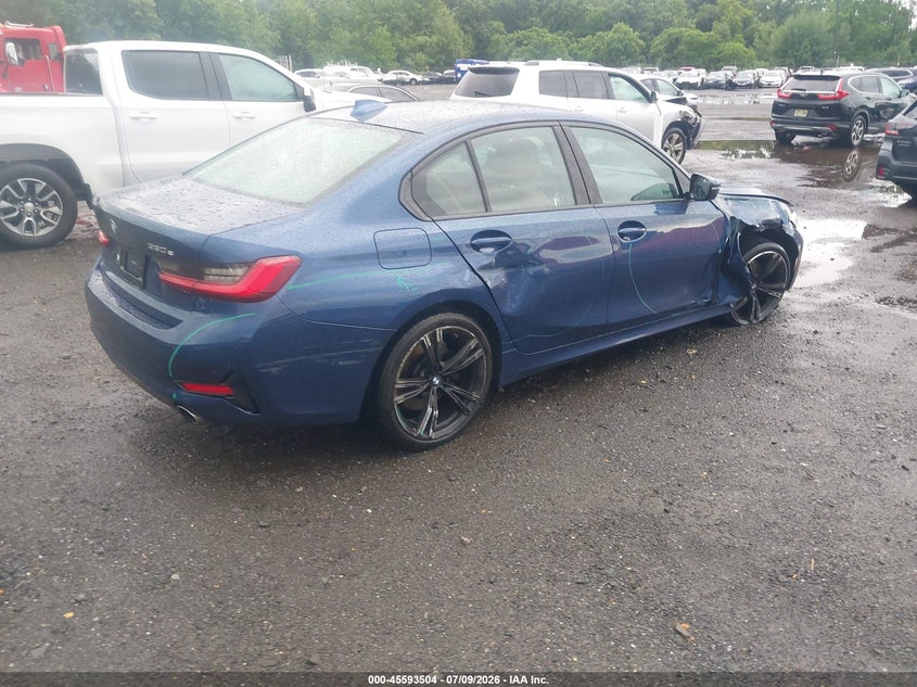 2021 BMW 3er VIN 3MW5P9J01M8B59767 IAAI salvage auction — SIDE, Salvage (Idaho), sold $12,200 on 2026-08-26 (photo 4)