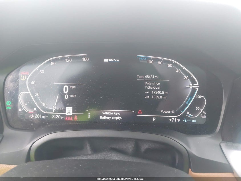 2021 BMW 3er VIN 3MW5P9J01M8B59767 IAAI salvage auction — SIDE, Salvage (Idaho), sold $12,200 on 2026-08-26 (photo 7)