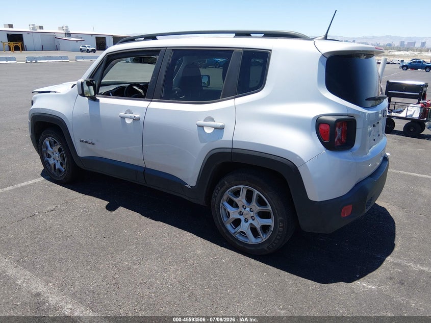 2018 Jeep Renegade VIN ZACCJABB0JPH88238 IAAI salvage auction — FRONT END, Salvage (Nevada), sold $2,100 on 2026-08-07 (photo 3)