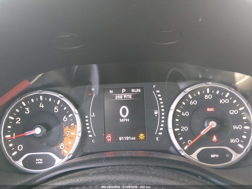 2018 Jeep Renegade VIN ZACCJABB0JPH88238 IAAI salvage auction — FRONT END, Salvage (Nevada), sold $2,100 on 2026-08-07 (photo 7)