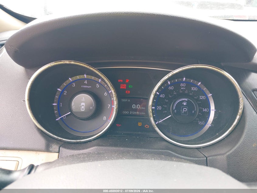 2011 Hyundai Sonata VIN 5NPEC4AC4BH176634 IAAI salvage auction — NORMAL WEAR, Clear (Maryland), sold $650 on 2026-07-30 (photo 7)