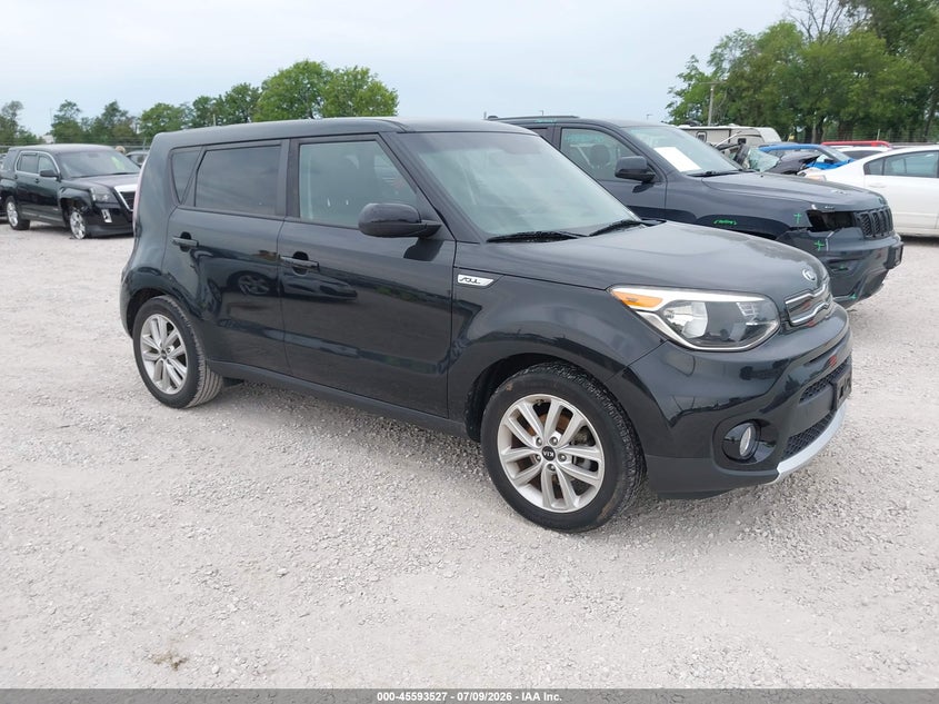 2018 Kia Soul VIN KNDJP3A54J7574007 IAAI salvage auction — NORMAL WEAR, Clear (Missouri), sold $3,400 on 2026-07-13 (photo 1)