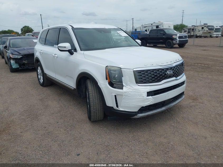 2020 Kia Telluride VIN 5XYP24HC5LG026347 IAAI salvage auction — REPOSSESSION, Original (Texas), sold $4,500 on 2026-07-28 (photo 1)