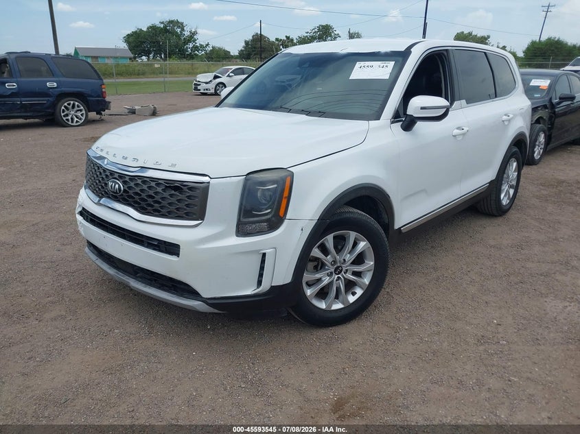 2020 Kia Telluride VIN 5XYP24HC5LG026347 IAAI salvage auction — REPOSSESSION, Original (Texas), sold $4,500 on 2026-07-28 (photo 2)