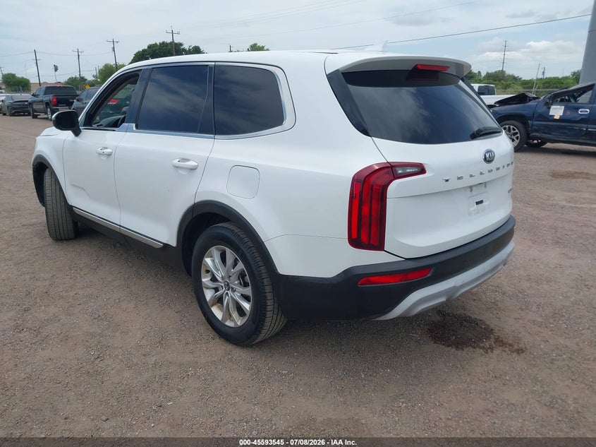 2020 Kia Telluride VIN 5XYP24HC5LG026347 IAAI salvage auction — REPOSSESSION, Original (Texas), sold $4,500 on 2026-07-28 (photo 3)