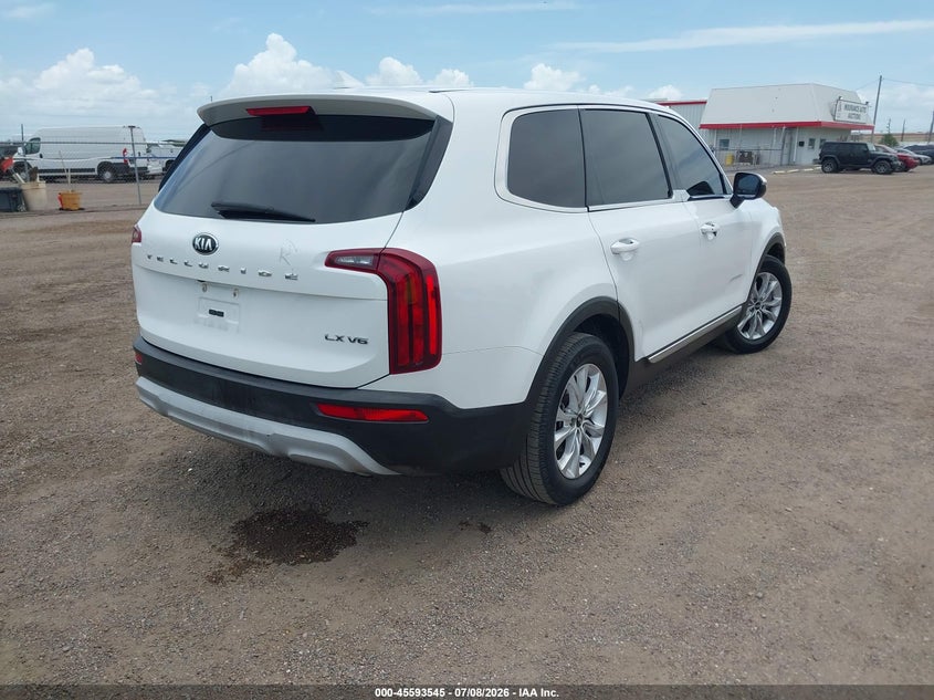 2020 Kia Telluride VIN 5XYP24HC5LG026347 IAAI salvage auction — REPOSSESSION, Original (Texas), sold $4,500 on 2026-07-28 (photo 4)