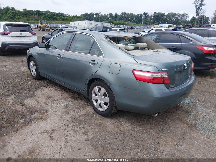 2007 Toyota Camry VIN JTNBK46K473007234 IAAI salvage auction — ROOF, Clear (New Jersey), sold $1,200 on 2026-07-23 (photo 3)