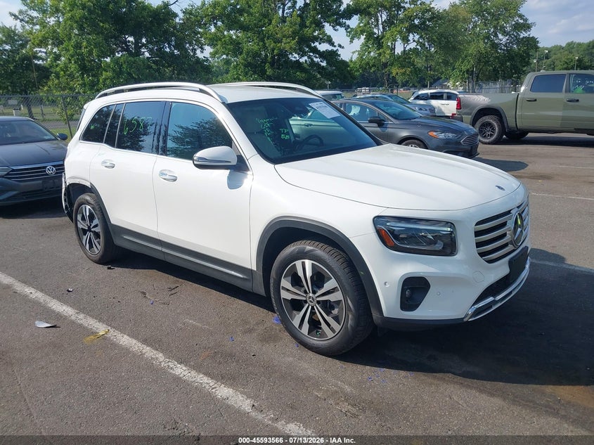 2025 Mercedes-benz Glb VIN W1N4M4HB3SW393276 — IAAI salvage auction photo