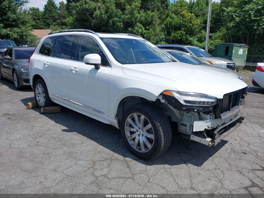 2018 Volvo Xc90 VIN YV4A22PK7J1323942 IAAI salvage auction — FRONT END, Salvage (North Carolina), sold $3,225 on 2026-08-06 (photo 1)