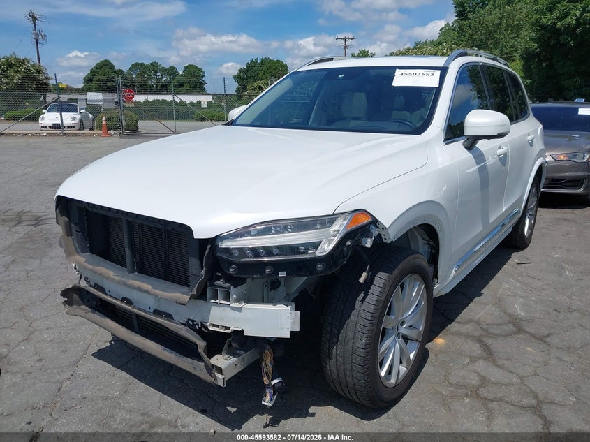 2018 Volvo Xc90 VIN YV4A22PK7J1323942 IAAI salvage auction — FRONT END, Salvage (North Carolina), sold $3,225 on 2026-08-06 (photo 2)