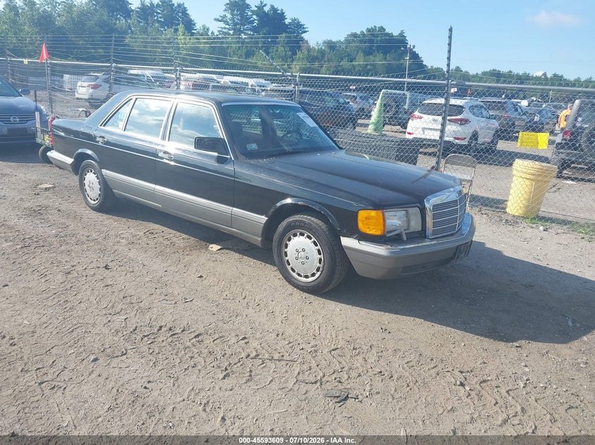 1986 Mercedes-benz 420 VIN WDBCA35D2GA269515 IAAI salvage auction — NORMAL WEAR, Clear (Massachusetts), sold $2,350 on 2026-07-17 (photo 1)