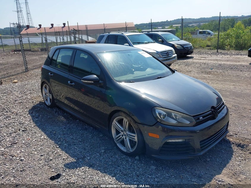 2013 Volkswagen Golf r VIN WVWPF7AJ0DW023486 IAAI salvage auction — NORMAL WEAR, Clear (Pennsylvania), sold $1,100 on 2026-07-21 (photo 1)