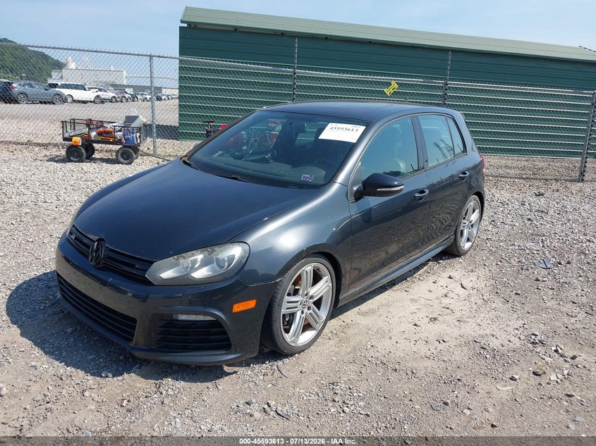 2013 Volkswagen Golf r VIN WVWPF7AJ0DW023486 IAAI salvage auction — NORMAL WEAR, Clear (Pennsylvania), sold $1,100 on 2026-07-21 (photo 2)