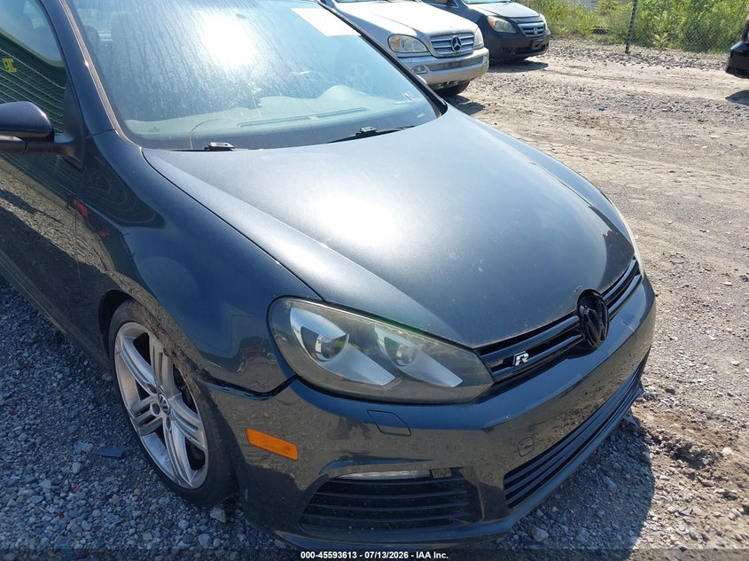 2013 Volkswagen Golf r VIN WVWPF7AJ0DW023486 IAAI salvage auction — NORMAL WEAR, Clear (Pennsylvania), sold $1,100 on 2026-07-21 (photo 6)