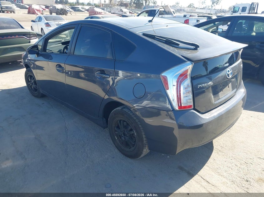 2014 Toyota Prius VIN JTDKN3DU9E1781613 IAAI salvage auction — FRONT END, Salvage (California), sold $1,275 on 2026-08-02 (photo 3)