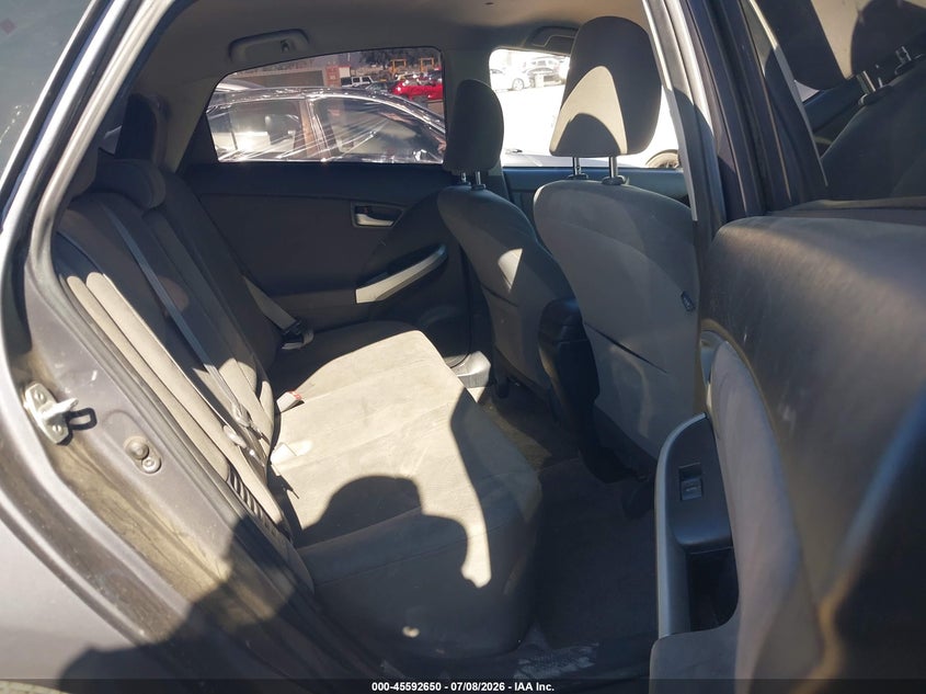 2014 Toyota Prius VIN JTDKN3DU9E1781613 IAAI salvage auction — FRONT END, Salvage (California), sold $1,275 on 2026-08-02 (photo 8)