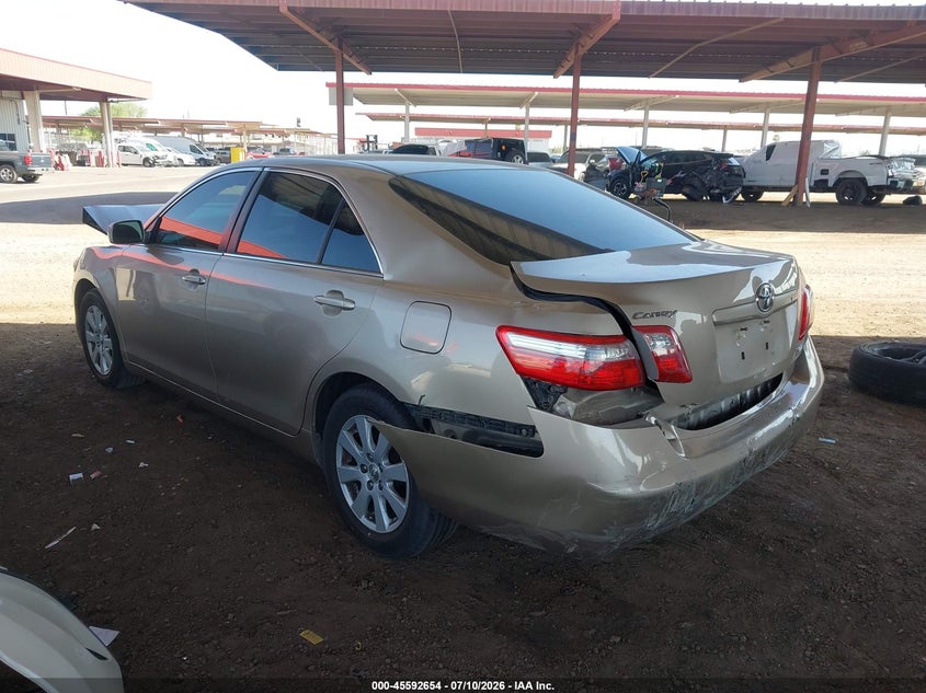 2007 Toyota Camry VIN JTNBE46K873088231 IAAI salvage auction — FRONT & REAR, Salvage (Arizona), sold $200 on 2026-07-28 (photo 3)