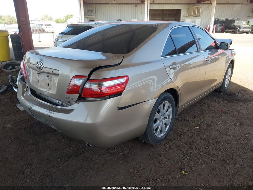 2007 Toyota Camry VIN JTNBE46K873088231 IAAI salvage auction — FRONT & REAR, Salvage (Arizona), sold $200 on 2026-07-28 (photo 4)