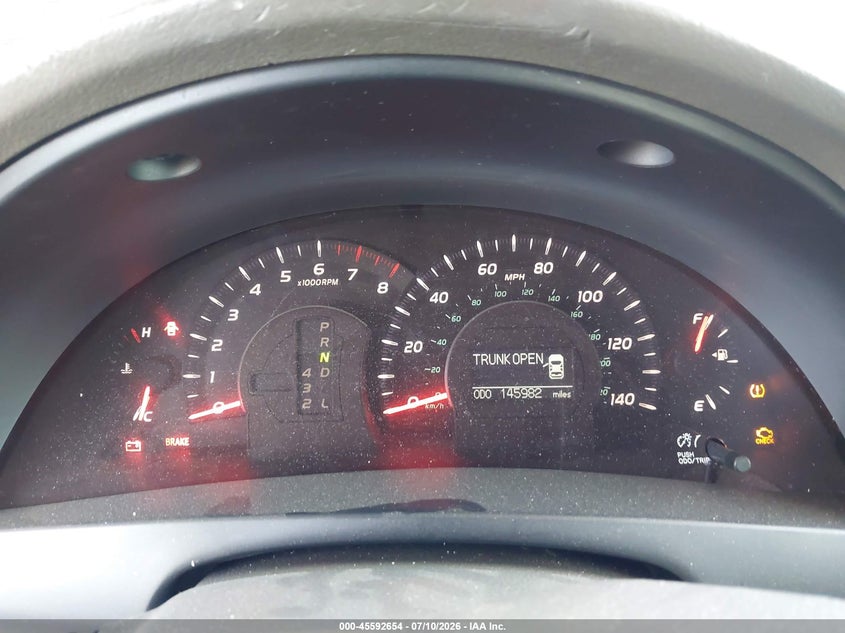 2007 Toyota Camry VIN JTNBE46K873088231 IAAI salvage auction — FRONT & REAR, Salvage (Arizona), sold $200 on 2026-07-28 (photo 7)
