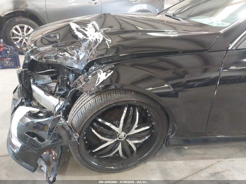 2013 Mercedes-benz C-klasse VIN WDDGJ4HB0DF992139 IAAI salvage auction — LEFT FRONT, Salvage (North Carolina), sold $1,050 on 2026-08-13 (photo 6)
