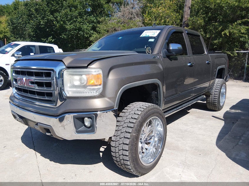 2014 Gmc Sierra 1500 VIN 3GTU2VEC3EG124620 IAAI salvage auction — FRONT END, Original (Texas), sold $7,975 on 2026-08-17 (photo 2)