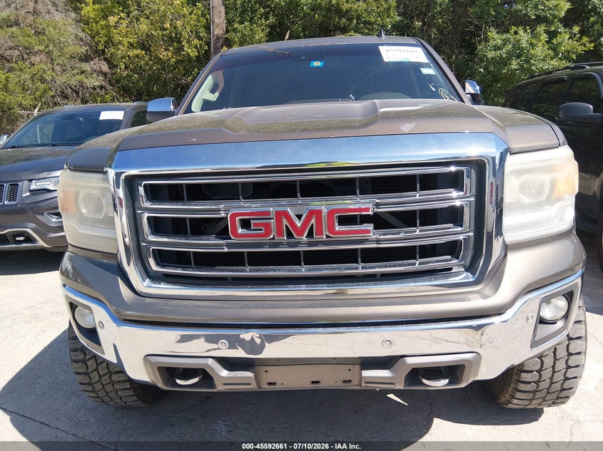 2014 Gmc Sierra 1500 VIN 3GTU2VEC3EG124620 IAAI salvage auction — FRONT END, Original (Texas), sold $7,975 on 2026-08-17 (photo 6)