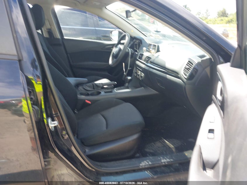 2014 Mazda 3 VIN JM1BM1U79E1122335 IAAI salvage auction — RIGHT FRONT, Wait Title, sold $850 on 2026-08-02 (photo 5)