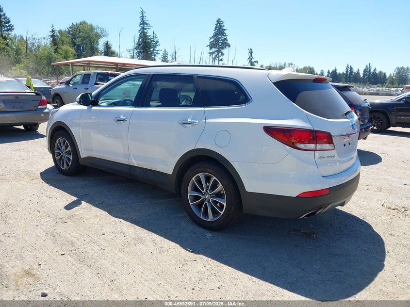 2017 Hyundai Santa fe VIN KM8SMDHF5HU218643 IAAI salvage auction — NORMAL WEAR, Clear (Washington), sold $2,250 on 2026-07-22 (photo 3)
