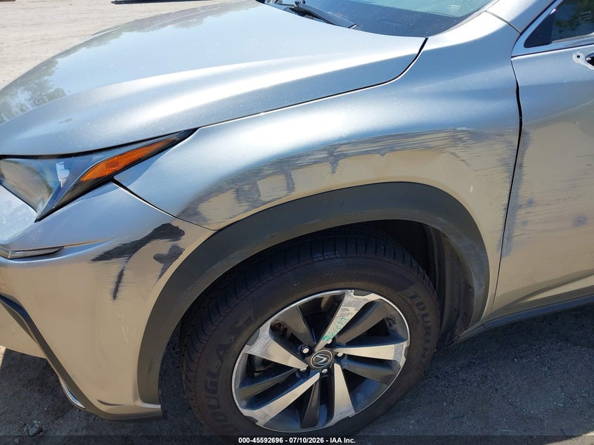 2021 Lexus Nx VIN JTJGARBZ8M2188317 IAAI salvage auction — SIDE, Salvage (California), sold $8,900 on 2026-07-28 (photo 6)