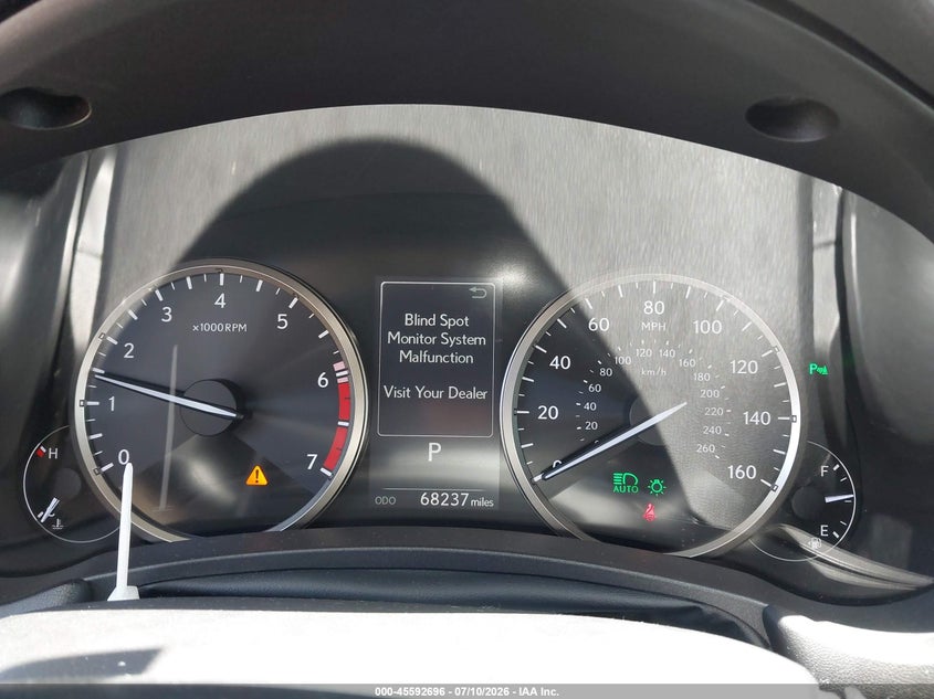 2021 Lexus Nx VIN JTJGARBZ8M2188317 IAAI salvage auction — SIDE, Salvage (California), sold $8,900 on 2026-07-28 (photo 7)