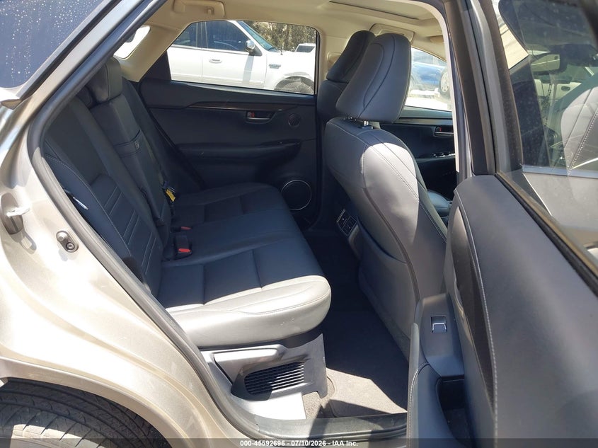 2021 Lexus Nx VIN JTJGARBZ8M2188317 IAAI salvage auction — SIDE, Salvage (California), sold $8,900 on 2026-07-28 (photo 8)