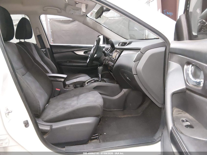 2016 Nissan Rogue VIN KNMAT2MT9GP606295 IAAI salvage auction — FRONT END, Salvage Title, sold $200 on 2026-07-28 (photo 5)