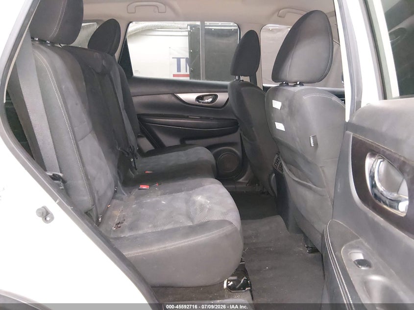 2016 Nissan Rogue VIN KNMAT2MT9GP606295 IAAI salvage auction — FRONT END, Salvage Title, sold $200 on 2026-07-28 (photo 8)