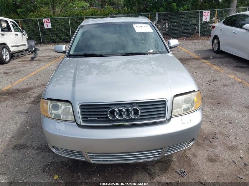 2002 Audi A6 VIN WAULD64B32N137405 IAAI salvage auction — NORMAL WEAR, Clear (Florida), sold $325 on 2026-07-29 (photo 6)