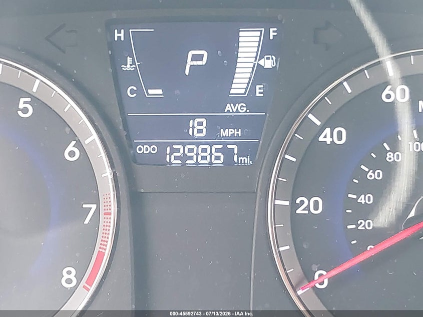 2012 Hyundai Accent VIN KMHCU5AE6CU030962 IAAI salvage auction — FRONT END, Salvage Certificate (California), sold $1,050 on 2026-07-22 (photo 7)