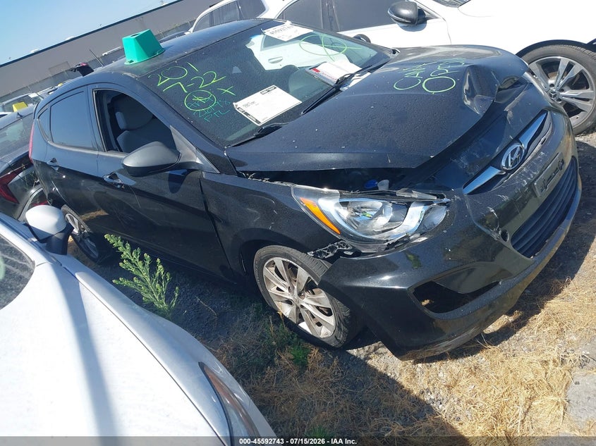 2012 Hyundai Accent VIN KMHCU5AE6CU030962 IAAI salvage auction — FRONT END, Salvage Certificate (California), sold $1,050 on 2026-07-22 (photo 1)