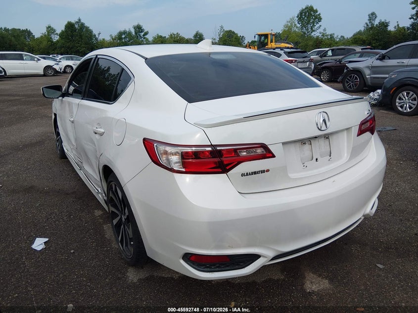 2016 Acura Ilx VIN 19UDE2F87GA003074 IAAI salvage auction — LEFT SIDE, Salvage Title, sold $525 on 2026-08-27 (photo 3)