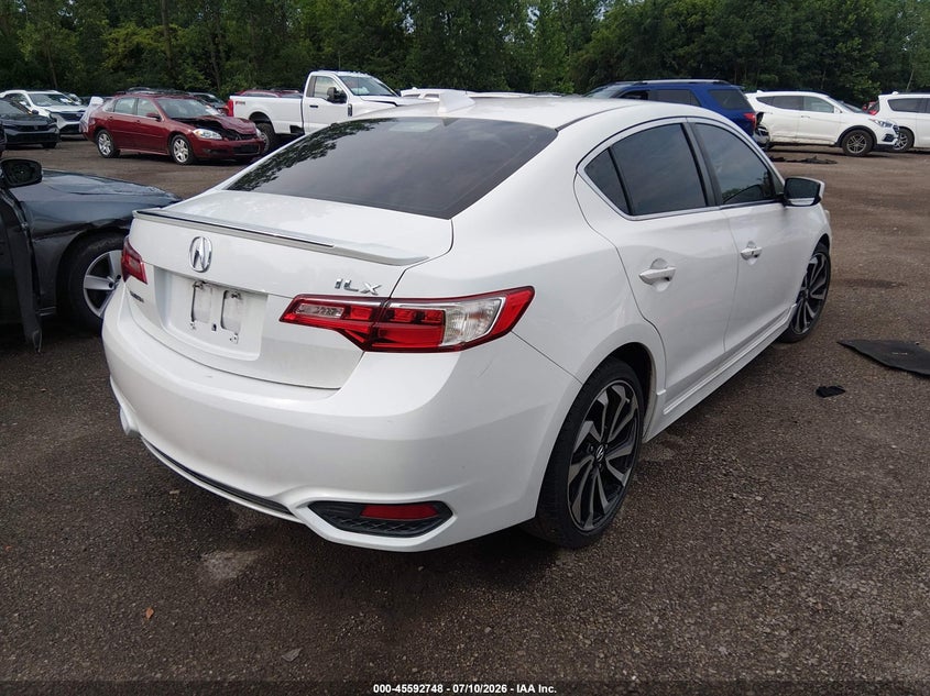 2016 Acura Ilx VIN 19UDE2F87GA003074 IAAI salvage auction — LEFT SIDE, Salvage Title, sold $525 on 2026-08-27 (photo 4)