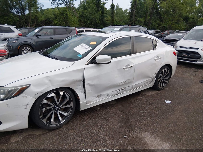 2016 Acura Ilx VIN 19UDE2F87GA003074 IAAI salvage auction — LEFT SIDE, Salvage Title, sold $525 on 2026-08-27 (photo 6)