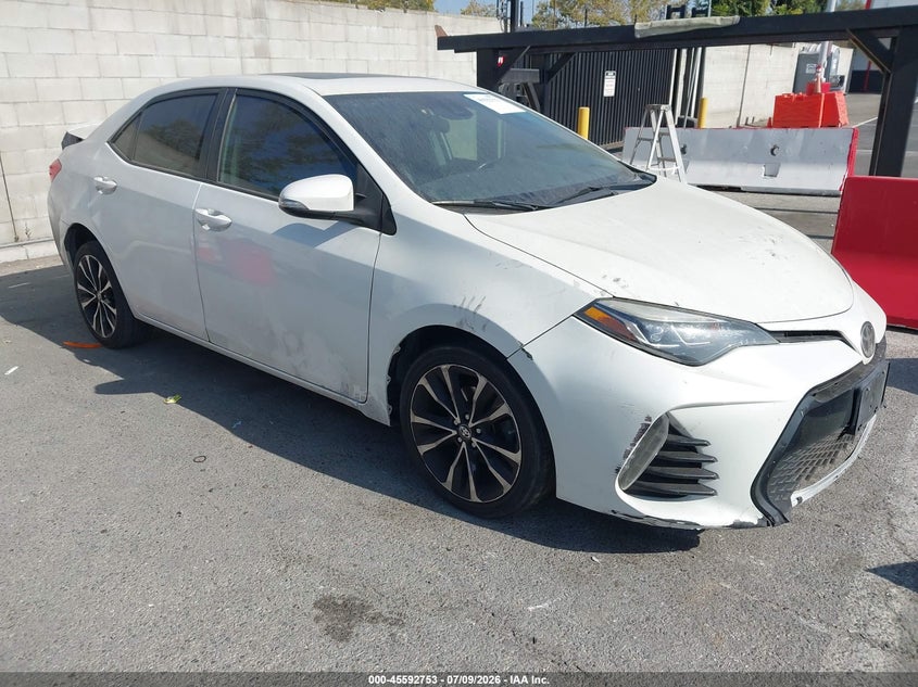 2017 Toyota Corolla VIN 5YFBURHE7HP608472 IAAI salvage auction — THEFT, Salvage (California), sold $3,800 on 2026-07-30 (photo 1)