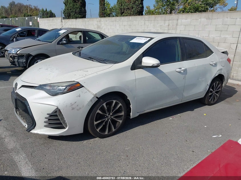 2017 Toyota Corolla VIN 5YFBURHE7HP608472 IAAI salvage auction — THEFT, Salvage (California), sold $3,800 on 2026-07-30 (photo 2)