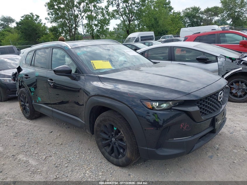 2025 Mazda Cx-50 VIN 7MMVABAM3SN336568 IAAI salvage auction — REAR END, Salvage Title, sold $6,700 on 2026-09-06 (photo 1)
