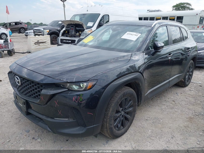2025 Mazda Cx-50 VIN 7MMVABAM3SN336568 IAAI salvage auction — REAR END, Salvage Title, sold $6,700 on 2026-09-06 (photo 2)
