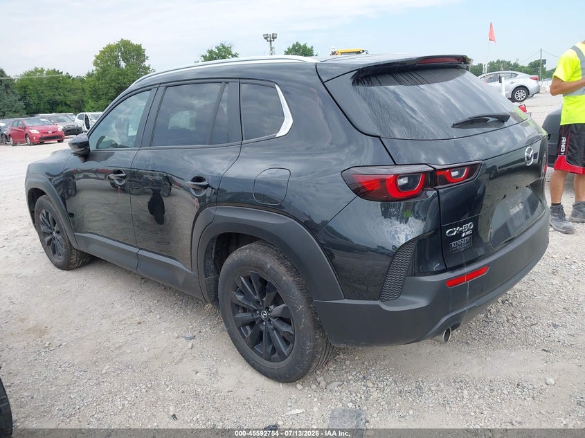 2025 Mazda Cx-50 VIN 7MMVABAM3SN336568 IAAI salvage auction — REAR END, Salvage Title, sold $6,700 on 2026-09-06 (photo 3)